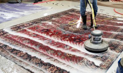 شستشوی فرش ابریشم مصنوعی