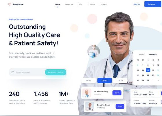 طراحی سایت پزشکی